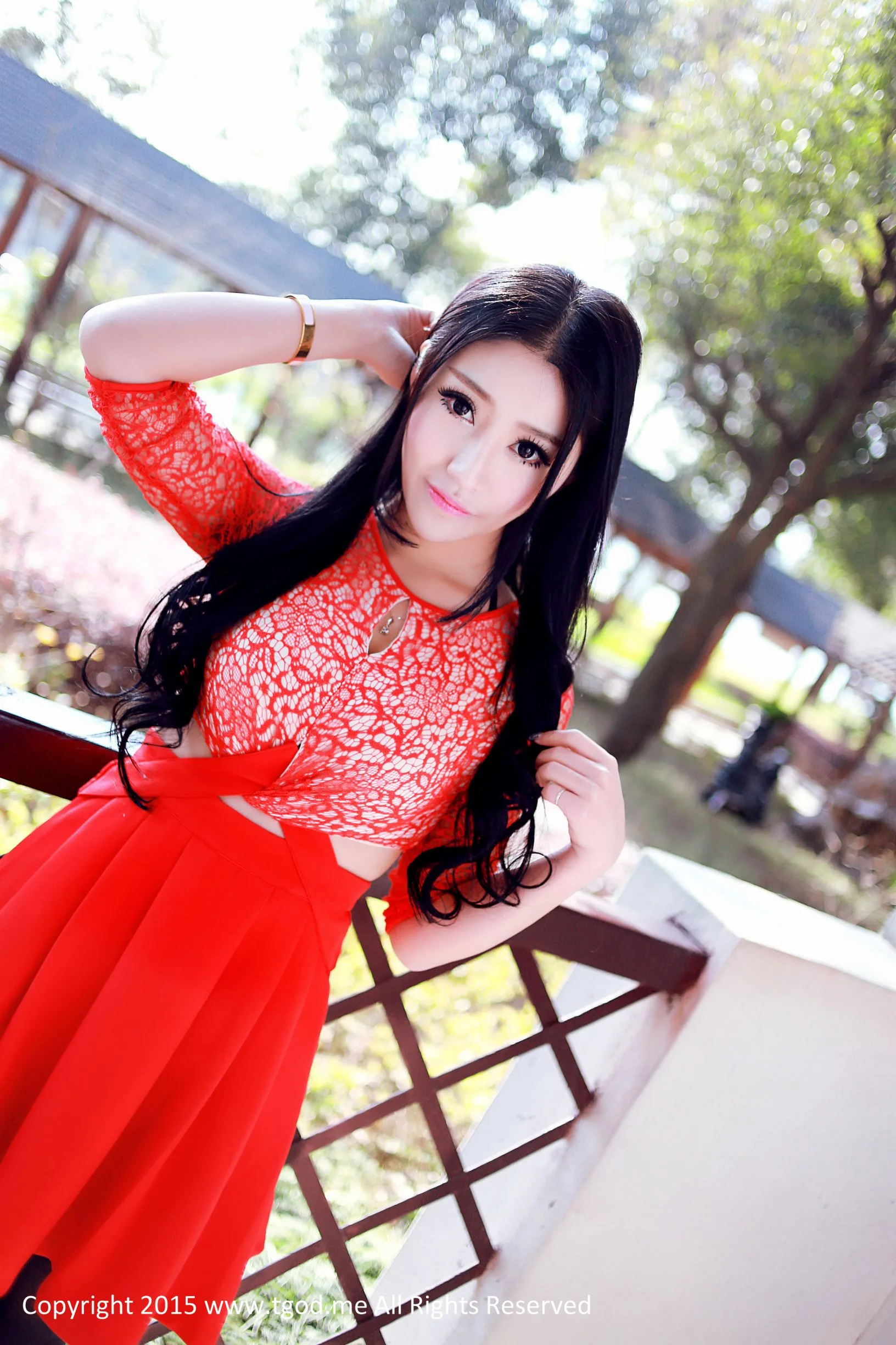 [TGOD đề xuất các nữ thần] Xia Jing (Jolie), Lu Siyu và Hu Yanqi - "Nữ thần đến" - Suối nước nóng hồ núi Jiayu - 5