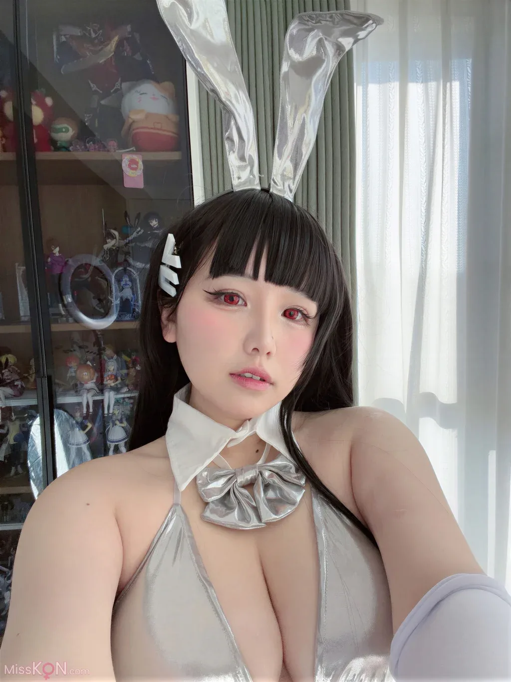Coser@阿半今天很开心： 蔚蓝档案 调月莉音 银色长裙 - 21