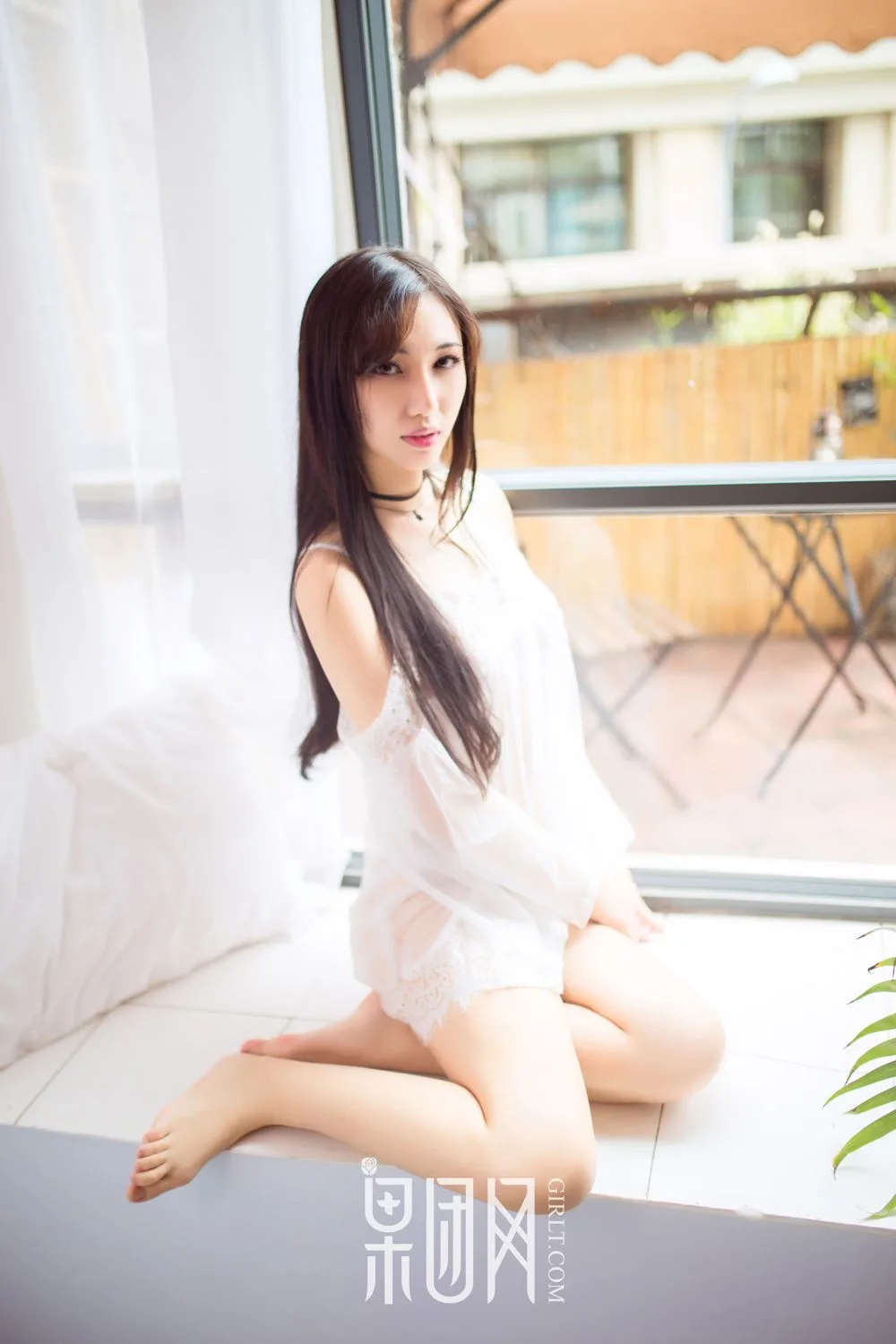 软妹子宓兔兔er 透视薄纱若隐若现 - 15