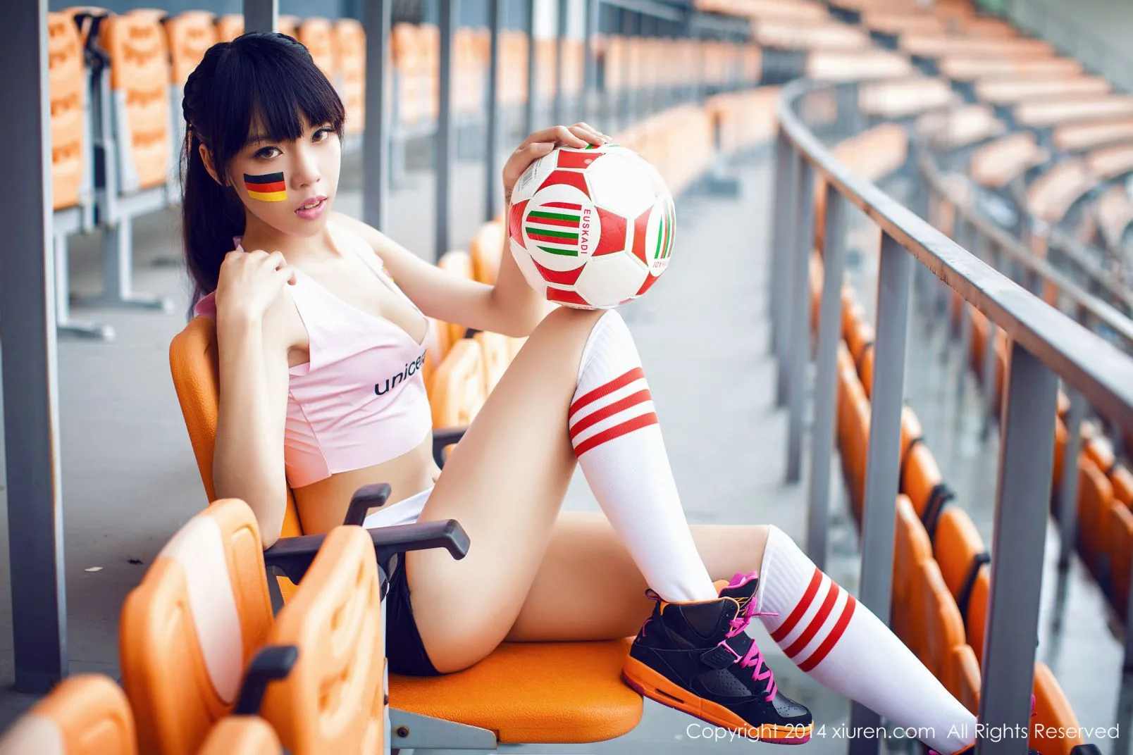 [XIUREN秀人网] Bộ sưu tập ảnh các em gái bóng đá World Cup 2014 Brazil - 33