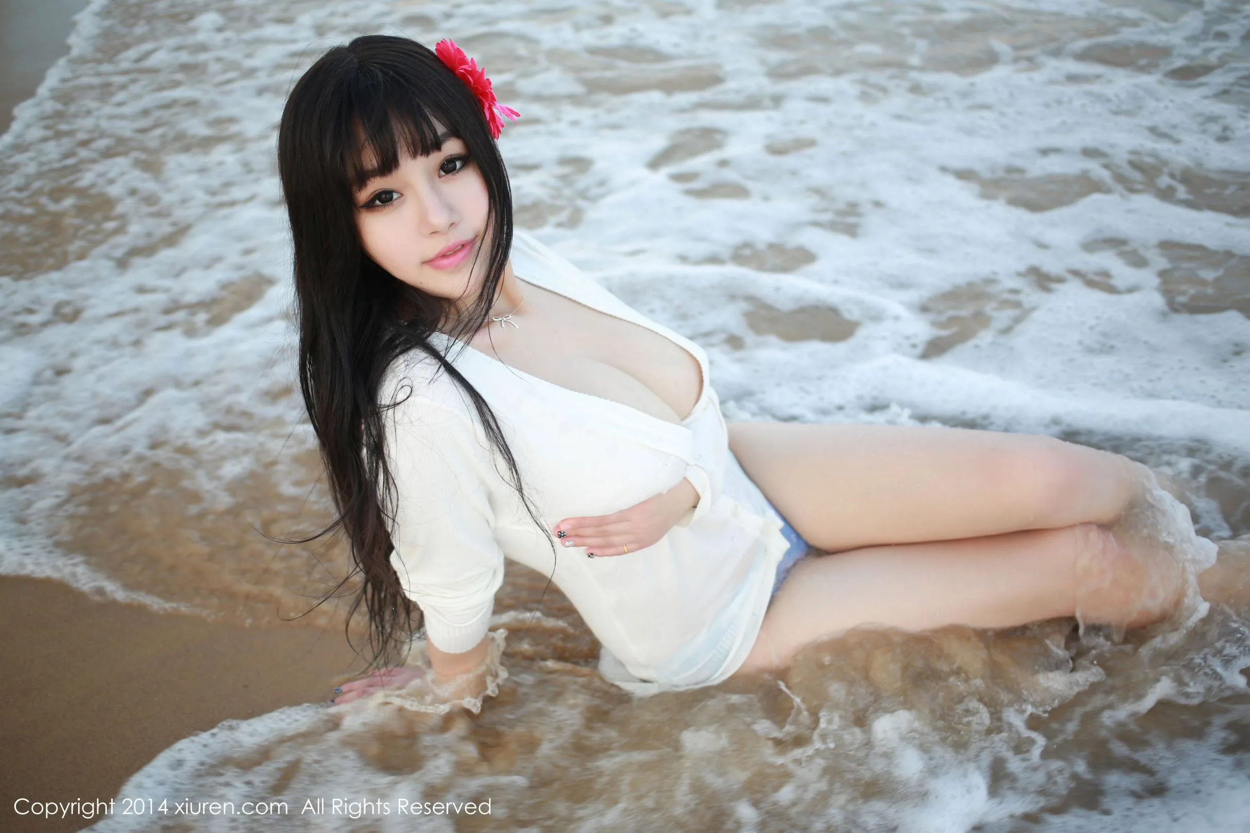 [XIUREN秀人网] Barbie Kerr - Bộ ảnh thứ hai của Tam Á - 10