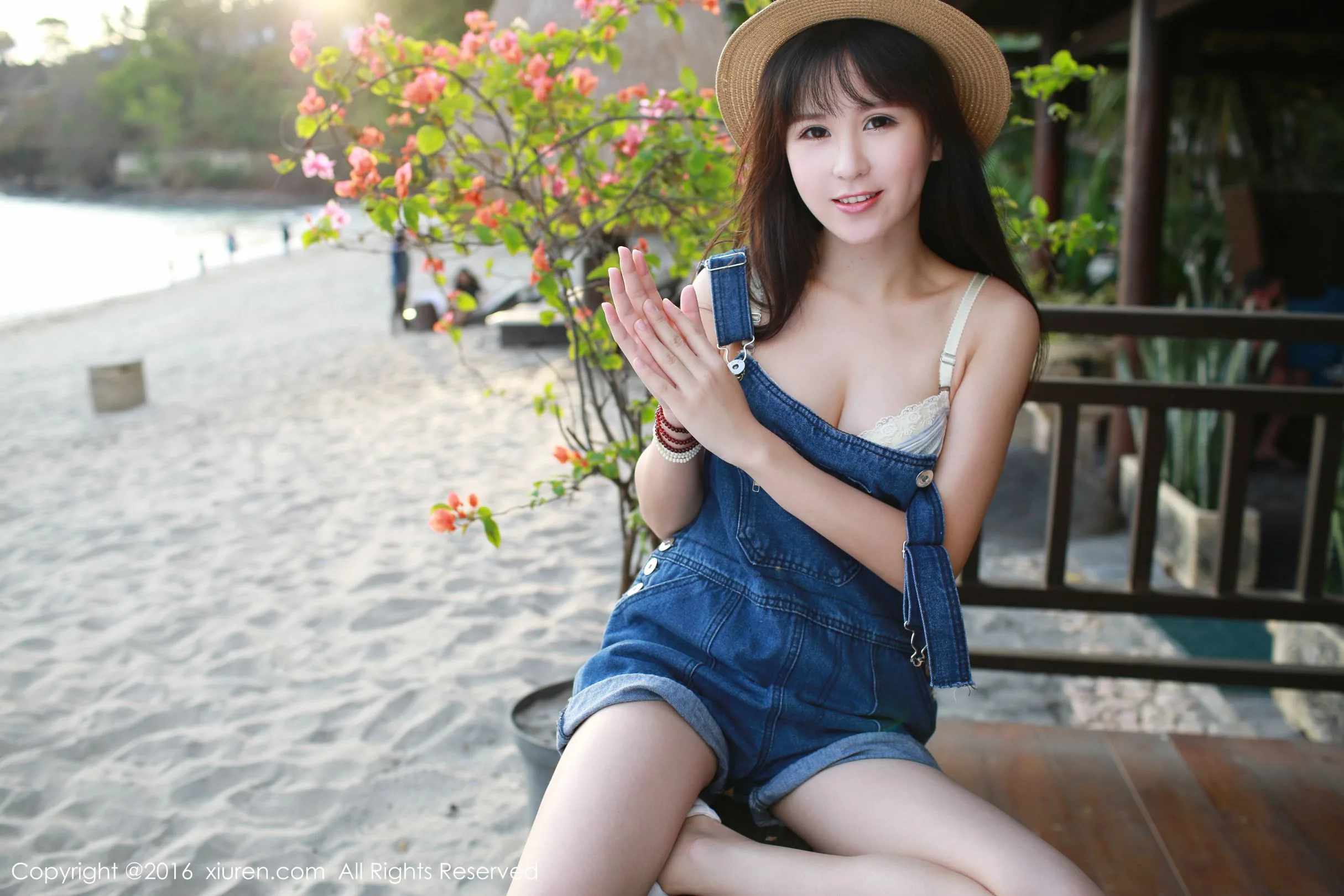 XiuRen.comNO.467 Tang Yuchen TYC - Buổi chụp ảnh tự nhiên và tươi mới tại đảo Lombok - 49