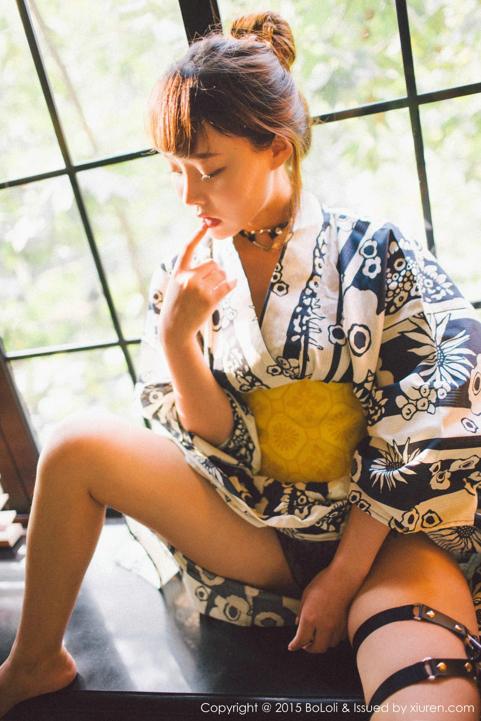 [Hội Polo BOLOli]VOL.056 Liu Youqi Sevenbaby - Bộ ảnh Kimono - 10