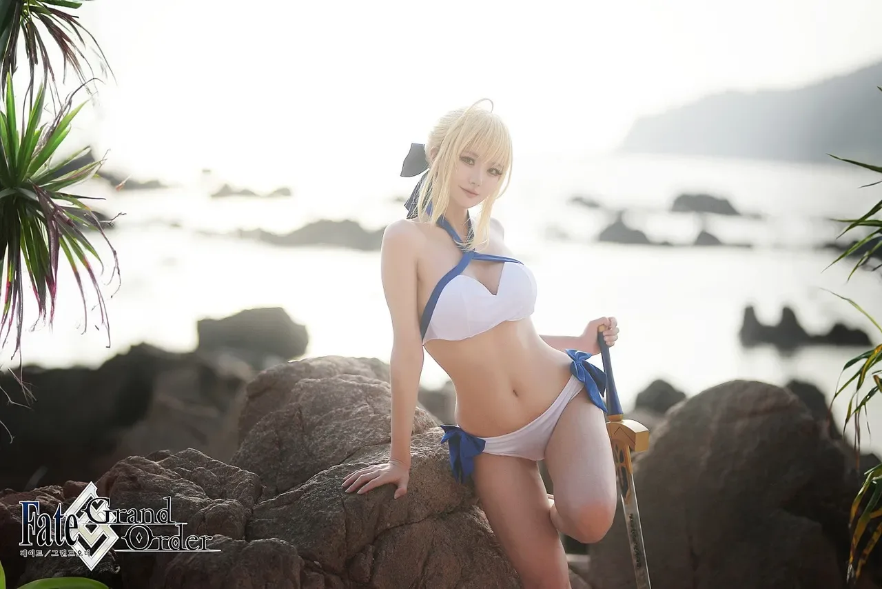 Nari 나리땽 & 야살 ／ Yasal – Artoria Pendragon & Scathach - 23