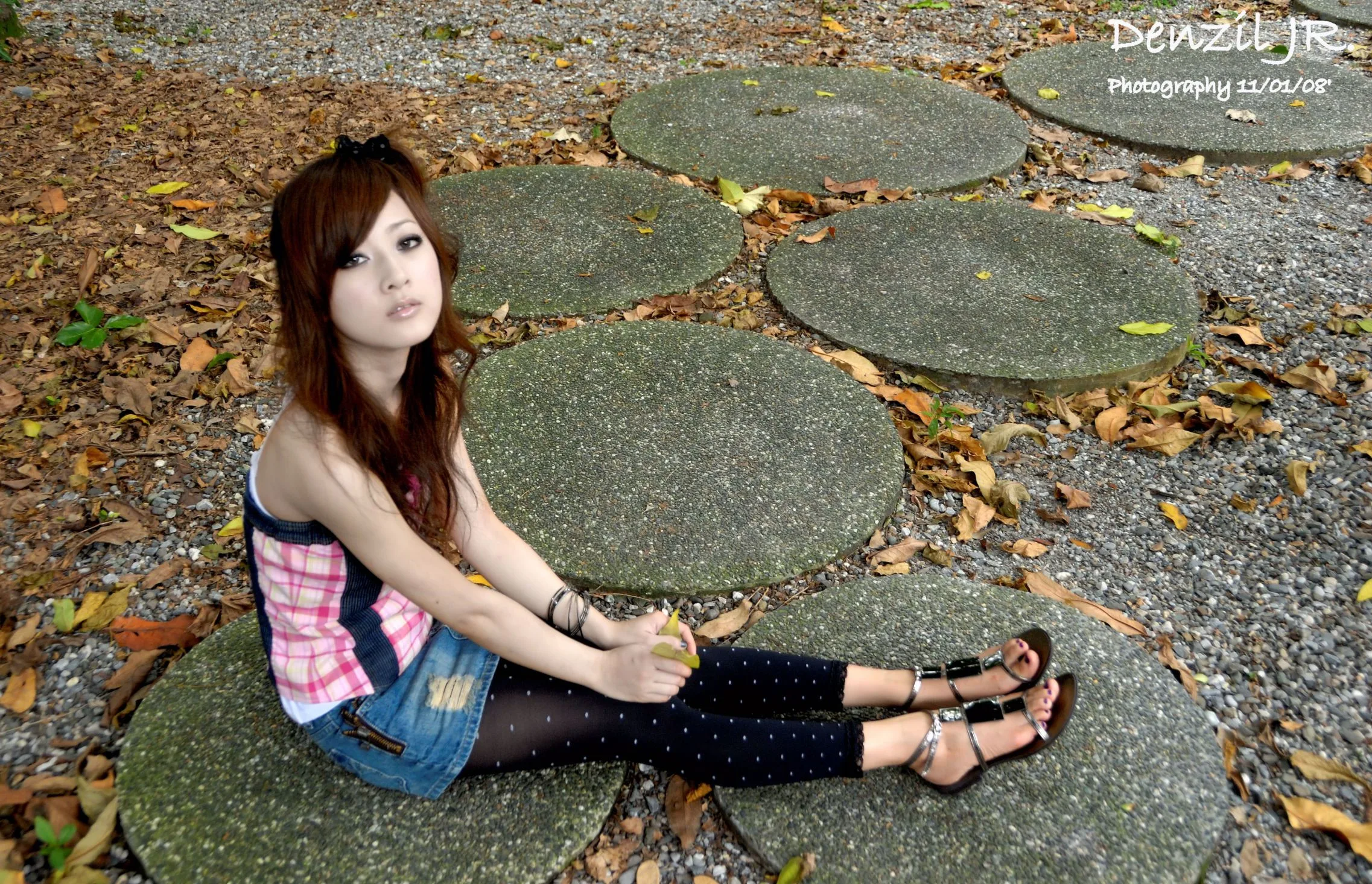Cô gái Đài Loan Guozi MM - 3 bộ album ảnh ngoài trời đẹp và tươi mát. - 65